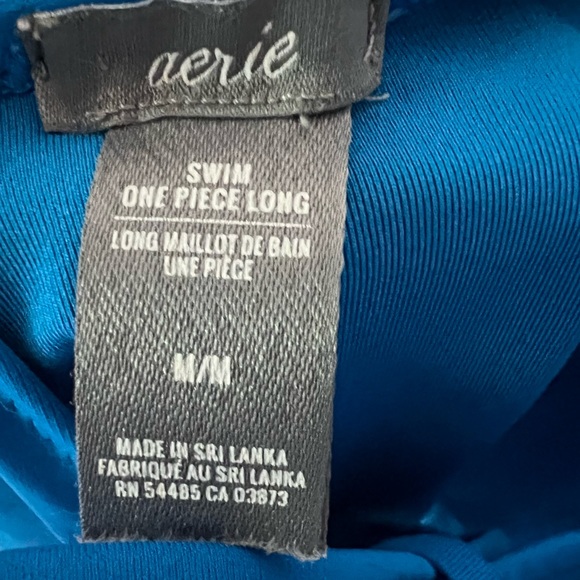 Aerie Tie Back One Piece Swimsuit | Medium Long - Picture 3 of 7